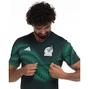 Camisa Pré Jogo Seleção do México 22/23 adidas - Masculina - Foto 5