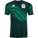 Camisa Pré Jogo Seleção do México 22/23 adidas - Masculina - Foto 6