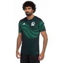 Camisa Pré Jogo Seleção do México 22/23 adidas - Masculina - Foto 2