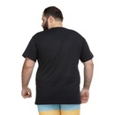 Camiseta Plus Size Fatal Manga Curta Fas Básica 26007 - Masculina - Foto 3