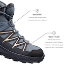 Bota Salomon Daintree Mid GTX F CZ - Feminina - Foto 4