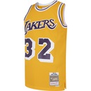 Camiseta Regata Los Angeles Lakers NBA Mitchell & Ness Swingman Home Jersey - Masculina - Foto 11