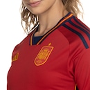 Camisa Seleção da Espanha I 22/23 adidas - Feminina - Foto 1