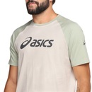 Camiseta ASICS Manga Raglan Lic Espiral - Masculina - Foto 4