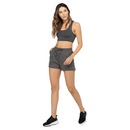 Short de Moletom Bolso Externo Feminino Oxer Marley - Foto 5