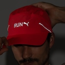 Boné Puma Aba Curva Strapback Lightweight Runner Cap - Adulto - Foto 5