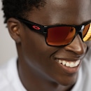 Óculos de Sol Oakley Twoface Polished Black Prizm Ruby - Unissex - Foto 4