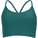 Top Fitness sem Bojo Oxer Baixa Sustentação Alça Fina Textura - Adulto - Foto 6