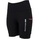 Bermuda Cós Médio e Alta Compressão Oxer Feminina Bolso Lateral Marathon - Foto 7