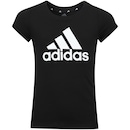 Camiseta adidas Manga Curta Big Logo - Infantil - Foto 1