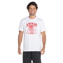 Camiseta adidas Manga Curta Basquete Aworld Hoops - Masculina - Foto 2