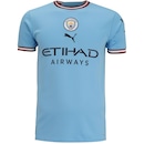Camisa Manchester City I 22/23 Torcedor Puma - Masculina - Foto 6