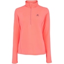 Blusa de Fleece Feminina Salomon Polar 1/2 Zíper com Proteção Solar UV - Foto 6