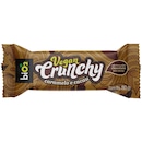 Barra de Proteína Bio2 Vegan Crunchy Caramelo e Cacau 28g com Cobertura de Chocolate Meio Amargo - Foto 1