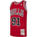 Camiseta Regata Chicago Bulls NBA Mitchell & Ness - Masculina - Foto 7