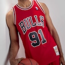 Camiseta Regata Chicago Bulls NBA Mitchell & Ness - Masculina - Foto 10