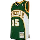 Camiseta Regata Seattle Supersonics NBA Mitchell & Ness - Masculina - Foto 3