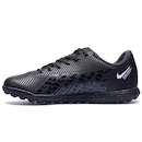 Chuteira Society Nike Mercurial Zoom Vapor 15 Club TF - Juvenil - Foto 4