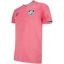 Camisa do Fluminense 22 Outubro Rosa Umbro - Masculina - Foto 6