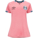 Camisa do Grêmio 22 Outubro Rosa Umbro - Feminina - Foto 6