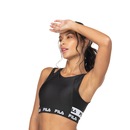 Top Fitness Sem Bojo Fila Baixa Sustentação Double Elastic - Adulto - Foto 5