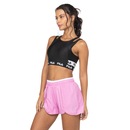 Top Fitness Sem Bojo Fila Baixa Sustentação Double Elastic - Adulto - Foto 2