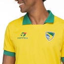 Camiseta Brasil Topper Retrô - Masculina - Foto 4