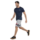 Bermuda Masculina Fila Basic Letter - Foto 5