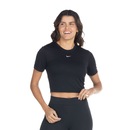 Blusa Cropped Nike Manga Curta Sportswear Essential - Feminina - Foto 2