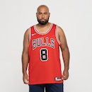 Camiseta Regata Chicago Bulls Nike Masculina Dri-Fit Swgmn - Foto 3