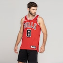 Camiseta Regata Chicago Bulls Nike Masculina Dri-Fit Swgmn - Foto 6
