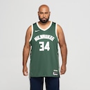 Camiseta Regata Milwaukee Bucks Nike Masculina Dri-Fit Swfmn - Foto 3