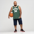 Camiseta Regata Milwaukee Bucks Nike Masculina Dri-Fit Swfmn - Foto 10