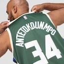 Camiseta Regata Milwaukee Bucks Nike Masculina Dri-Fit Swfmn - Foto 15