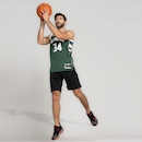 Camiseta Regata Milwaukee Bucks Nike Masculina Dri-Fit Swfmn - Foto 16