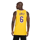 Camiseta Regata Los Angeles Lakers Nike Dri-Fit NBA MNK SWGMN JSY - Foto 3