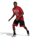 Camiseta Chicago Bulls Nike Masculina NBA ES NN SS T - Foto 6