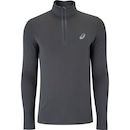Blusão Masculino ASICS Meio Zíper Textura - Foto 1
