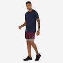 Bermuda Masculina ASICS 5' 2 em 1 Quadriculado - Foto 5