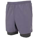 Bermuda Masculina ASICS 5' 2 em 1 Quadriculado - Foto 9