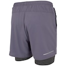 Bermuda Masculina ASICS 5' 2 em 1 Quadriculado - Foto 10