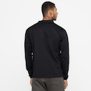 Jaqueta Masculina ASICS Sem Capuz Malha Recortada Zíper - Foto 3