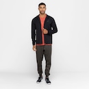 Jaqueta Masculina ASICS Sem Capuz Malha Recortada Zíper - Foto 4