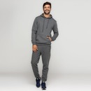 Blusa de Moletom Masculina Oxer com Capuz Canguru Bolso - Foto 4