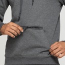 Blusa de Moletom Masculina Oxer com Capuz Canguru Bolso - Foto 6