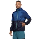 Jaqueta Corta-Vento Oxer Masculina com Capuz Running e Refletivos - Foto 2