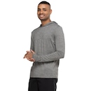 Camiseta Masculina Oxer Manga Longa com Capuz - Foto 4