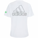 Camiseta adidas Marimekko Manga Curta Running - Feminina - Foto 10