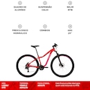 Mountain Bike Caloi Évora - Aro 29 - Freio a Disco Hidráulico - Câmbio Traseiro Shimano - 24 Marchas - Foto 3