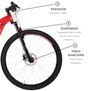 Mountain Bike Caloi Évora - Aro 29 - Freio a Disco Hidráulico - Câmbio Traseiro Shimano - 24 Marchas - Foto 6